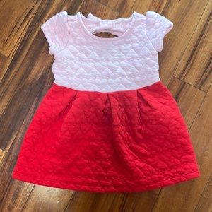 Janie and Jack quilted heart dress